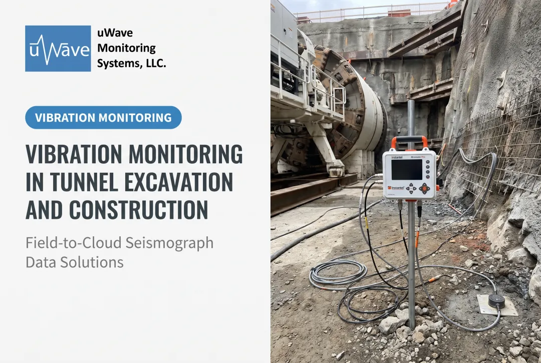 Vibration Monitoring in Tunnel Excavation and Construction