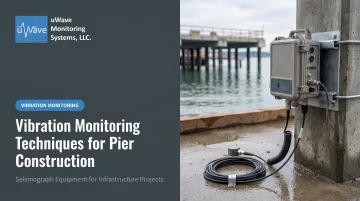 Vibration Monitoring Techniques for Pier Construction