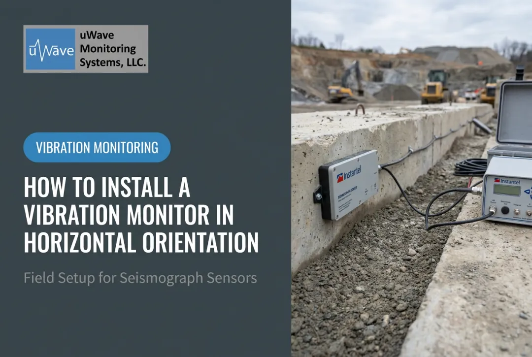 How to Install a Vibration Monitor in Horizontal Orientation