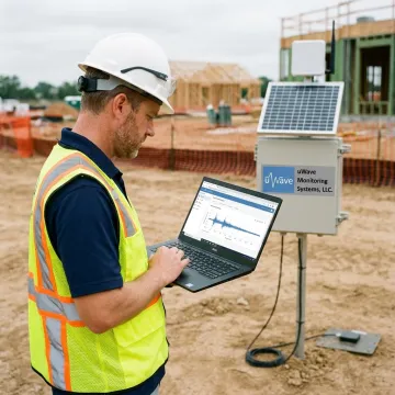 Online vibration monitoring dashboard and field equipment