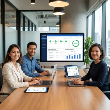 Privacy compliance management platform interface