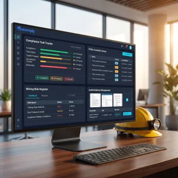 Compliance platform supporting mining risk and audit workflows