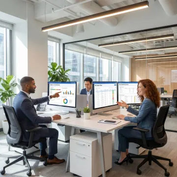 Team using centralized GRC software