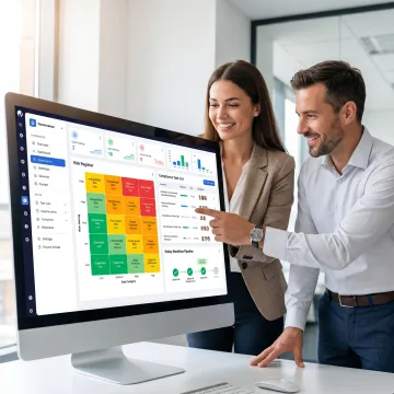 Risk management platform with compliance workflows