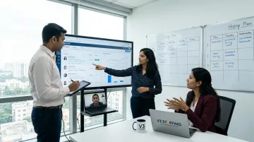 V3 Staffing engineering leadership search consultants working with enterprise client team