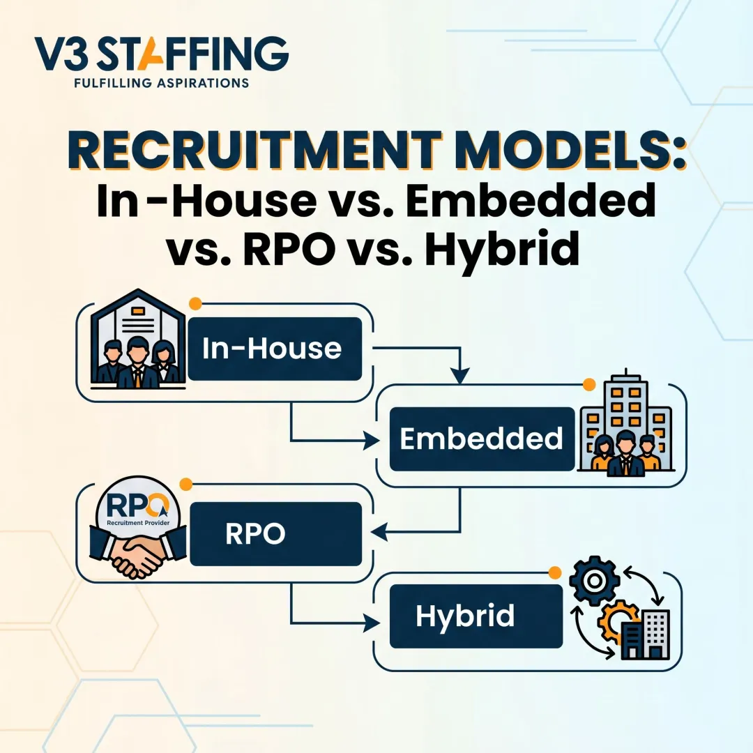 Recruitment Models: In-House vs. Embedded vs. RPO vs. Hybrid