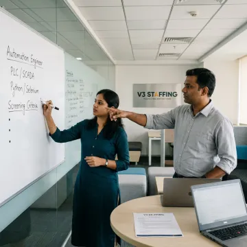 Automation recruitment process planning session