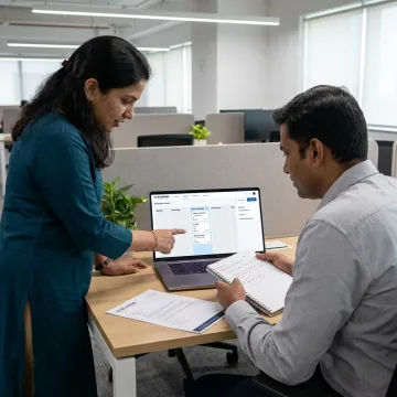 Recruiter coordinating platform engineer hiring process