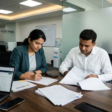 Healthcare IT recruitment process planning session
