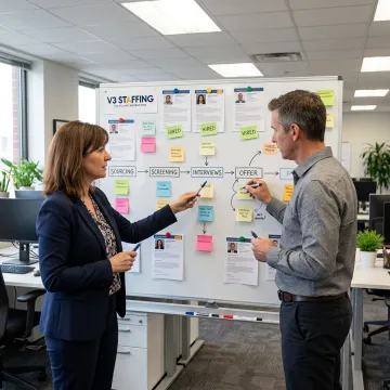 Recruitment process planning session