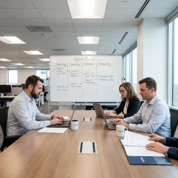 Recruitment process for engineering and manufacturing direct hires