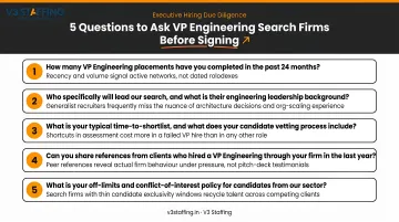 Five questions to ask VP Engineering search firms before signing engagement