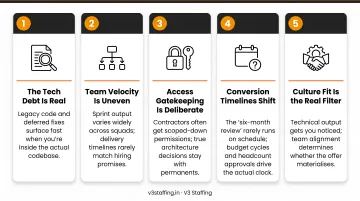 5 hidden company truths revealed during contract-to-hire software engineer tenure