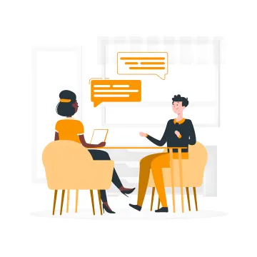 Big data developer hiring team reviewing candidate profiles