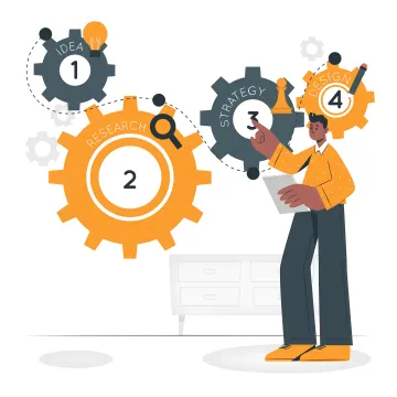 Recruiter reviewing data science candidates