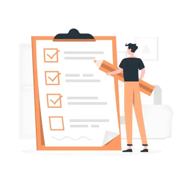 Recruiter reviewing data engineer profiles