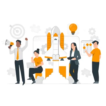Data staffing recruiters reviewing candidate profiles