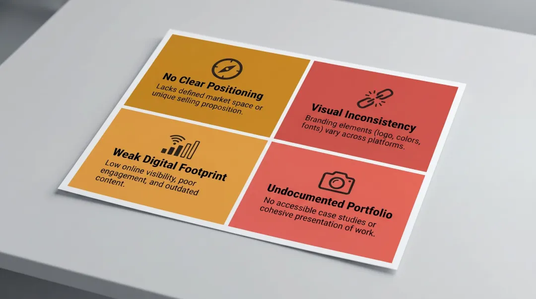 Four critical construction brand audit gaps undermining credibility and tender shortlisting