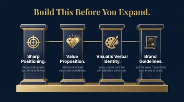 Brand foundation framework four core pillars for Southeast Asia market expansion