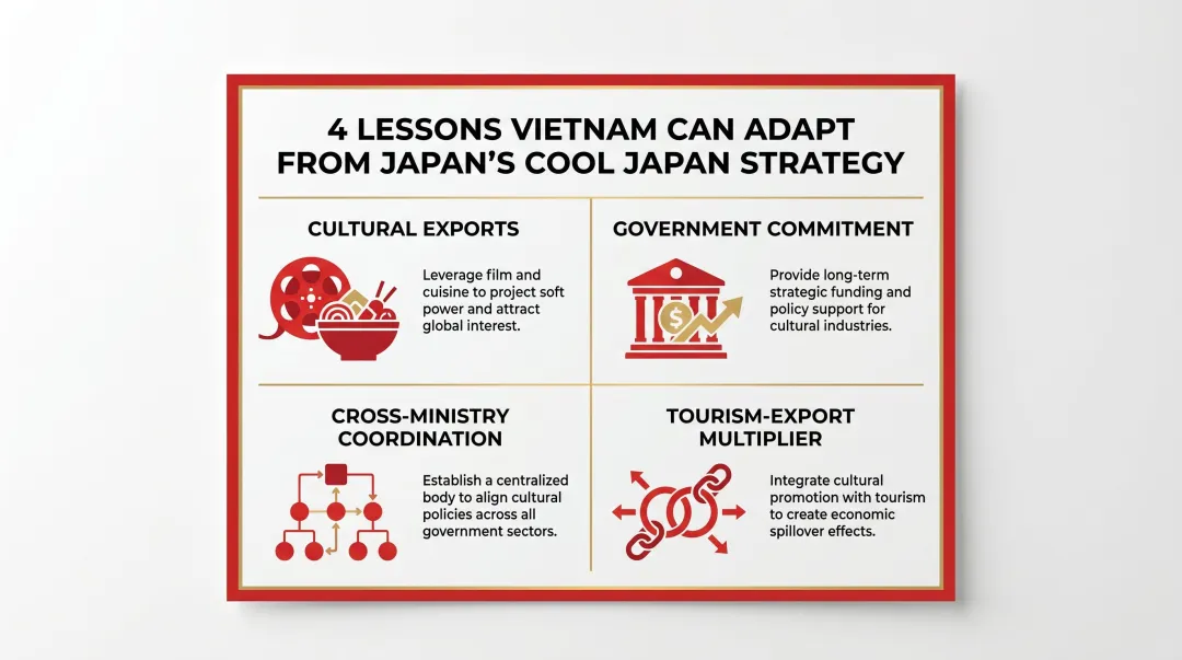 Japan Cool Japan strategy four key lessons Vietnam tourism brand can adapt