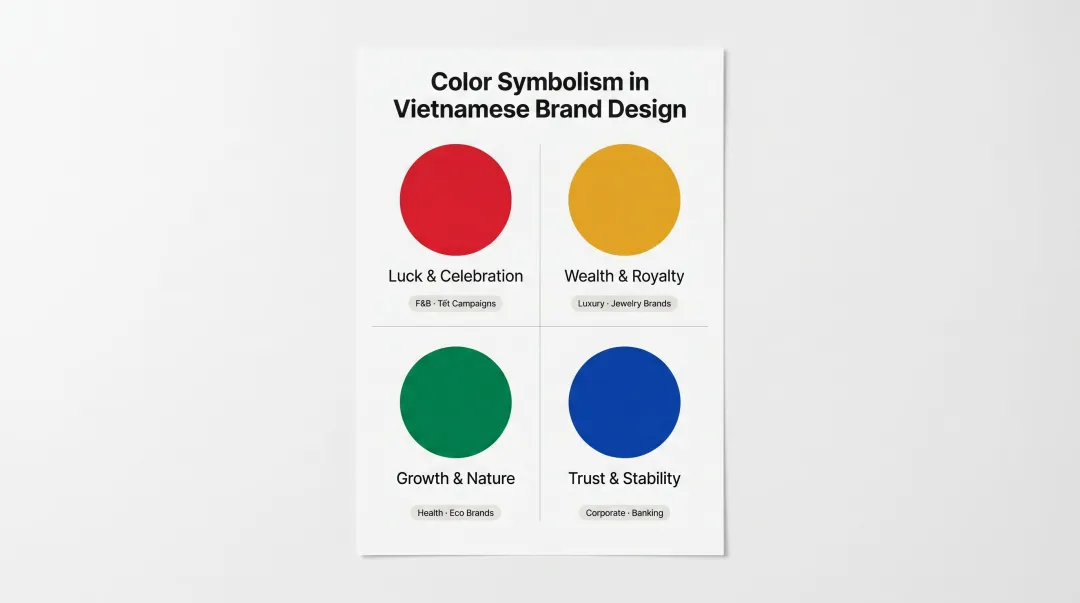 Vietnamese color symbolism guide for niche brand visual identity strategy