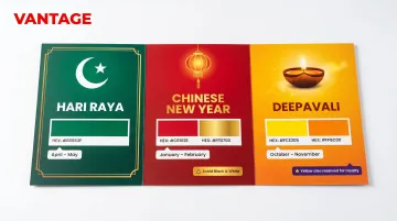 Malaysia festive colour guide for Hari Raya Chinese New Year and Deepavali branding