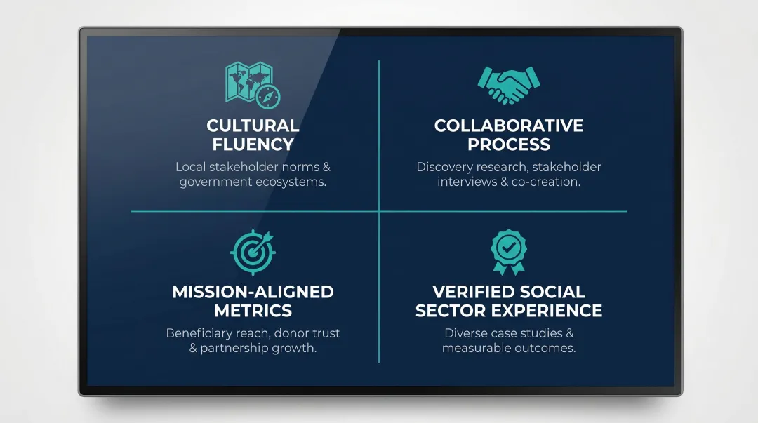 Four key criteria for selecting purpose-driven social impact consulting firm Asia