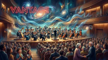 Orchestra performing Studio Ghibli film scores to large enthusiastic concert hall audience