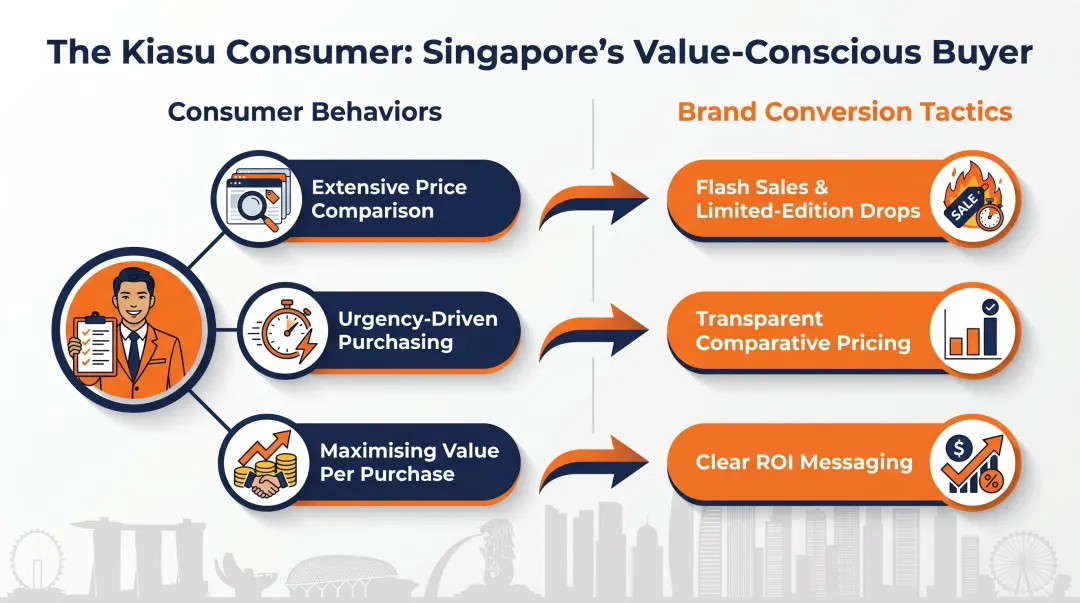 Kiasu consumer mindset driving Singapore purchasing behavior and brand strategy tactics