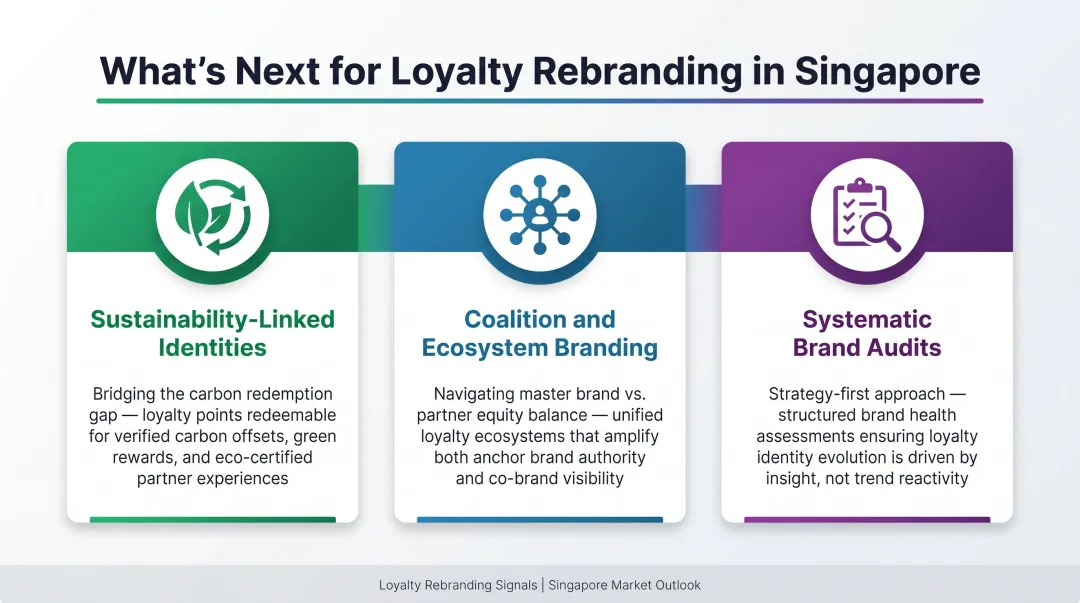 Three future signals shaping Singapore loyalty program rebranding sustainability coalition audits