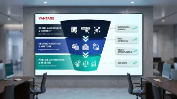 Full-funnel B2B SaaS demand generation framework paid SEO content pipeline attribution