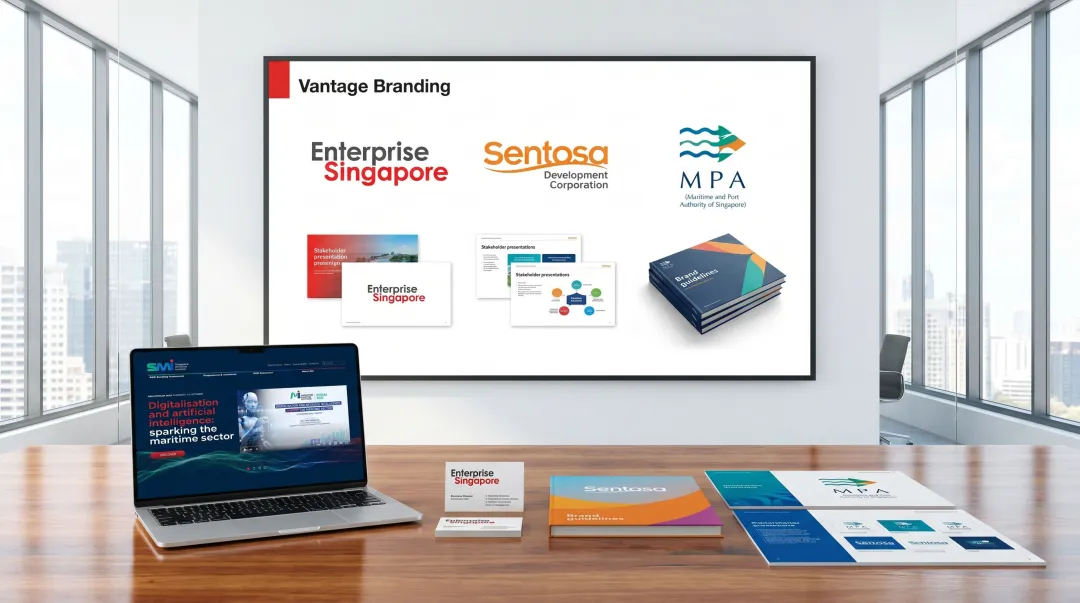 Vantage Branding Singapore government client brand strategy portfolio showcase