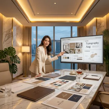 Luxury hotel brand identity and strategic branding consultation in Singapore