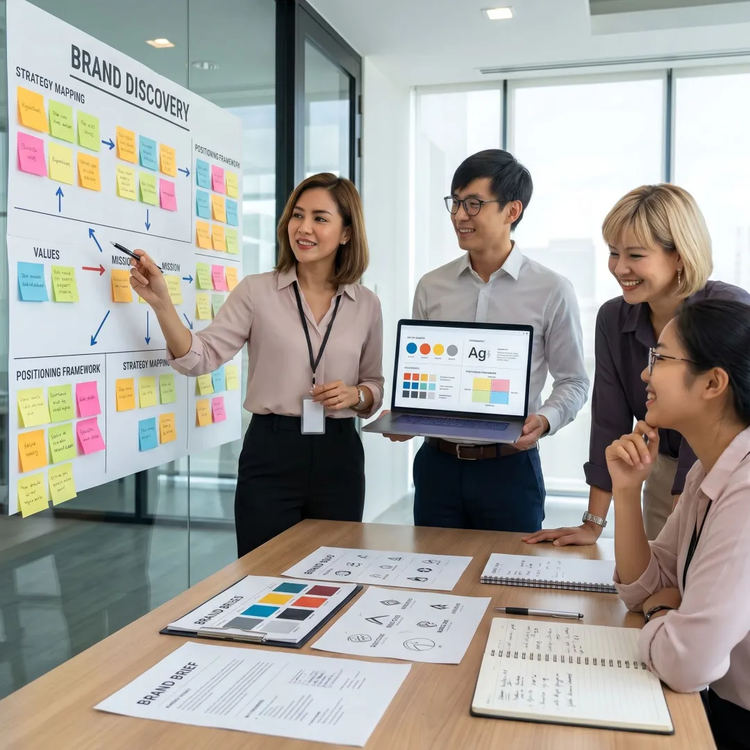 Brand strategy process workshop