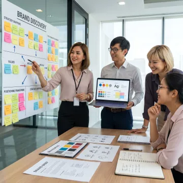 Brand strategy process workshop