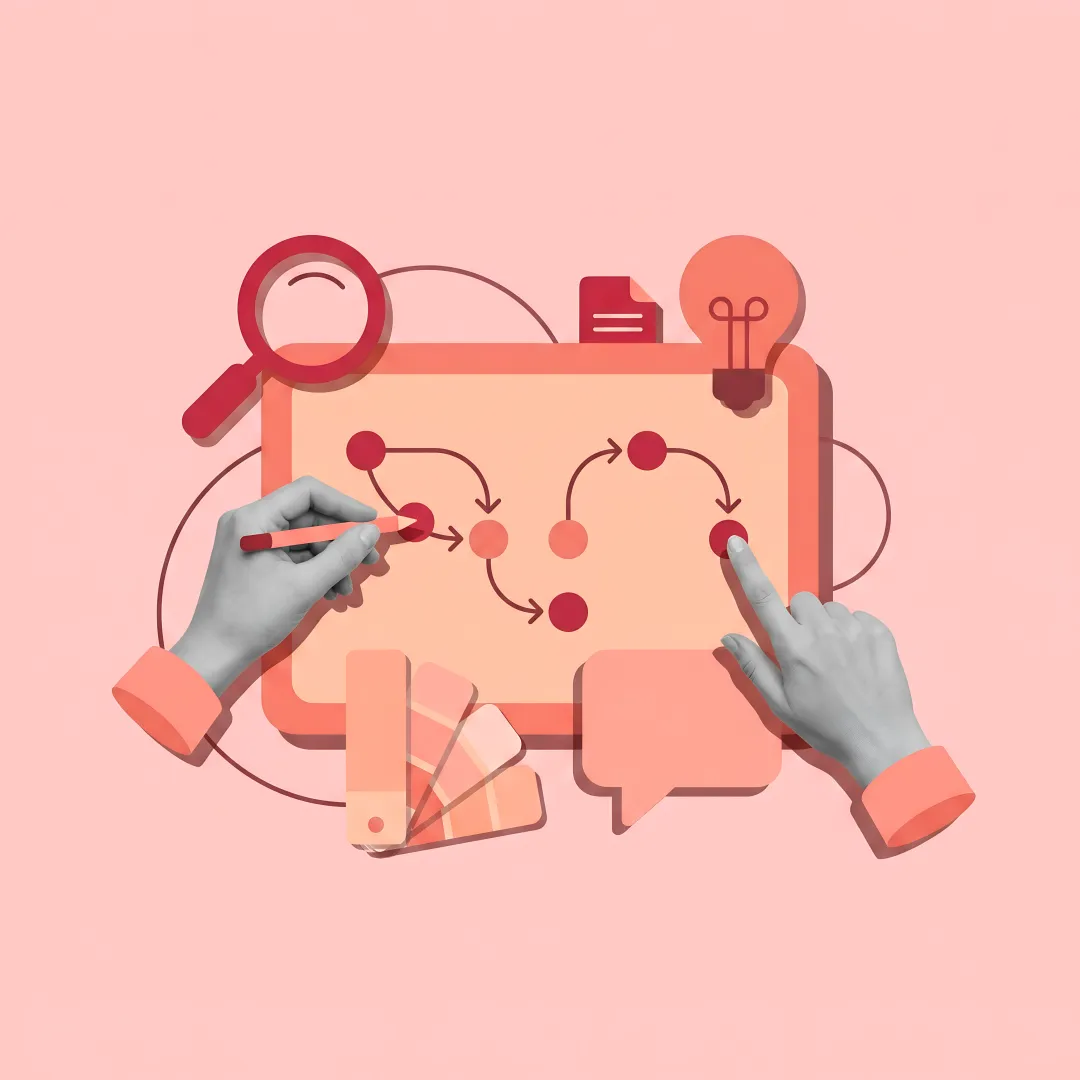 Bank branding process planning session