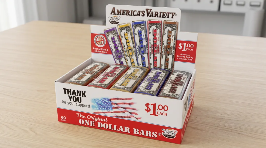 Van Wyk Confections chocolate bar fundraiser variety pack with multiple flavors