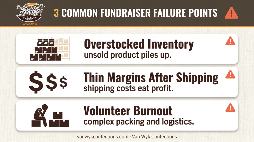 Three common fundraising item mistakes that sink campaign profits