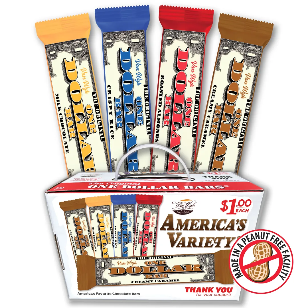 One Dollar Bar Chocolate Bar Fundraiser – America's Variety Pack