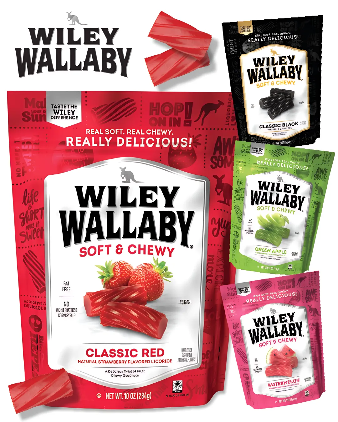 Wiley Wallaby Licorice | Buy Bulk Wholesale Snacks