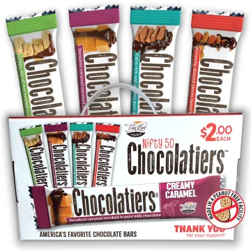 Nifty 50 Chocolatiers Chocolate Bars Variety Pack