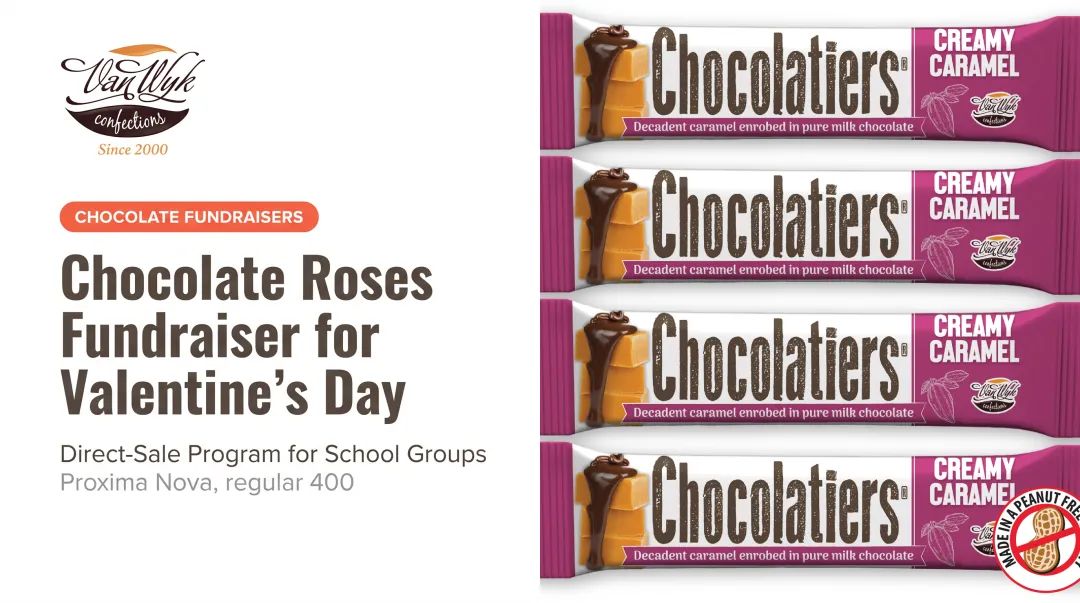 Chocolate Roses Fundraiser for Valentine's Day