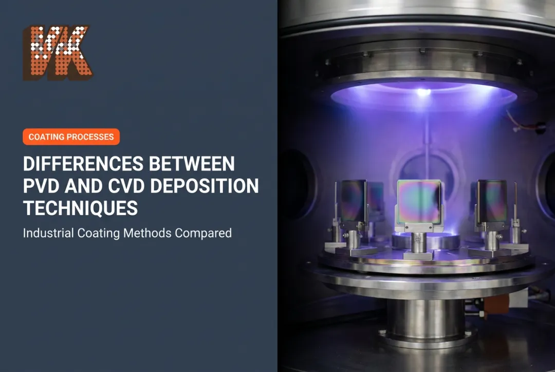 Differences Between PVD and CVD Deposition Techniques