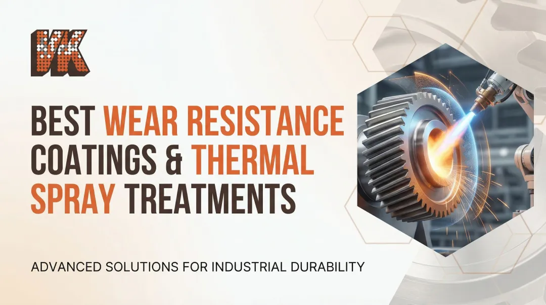 Best Wear Resistance Coatings & Thermal Spray Treatments