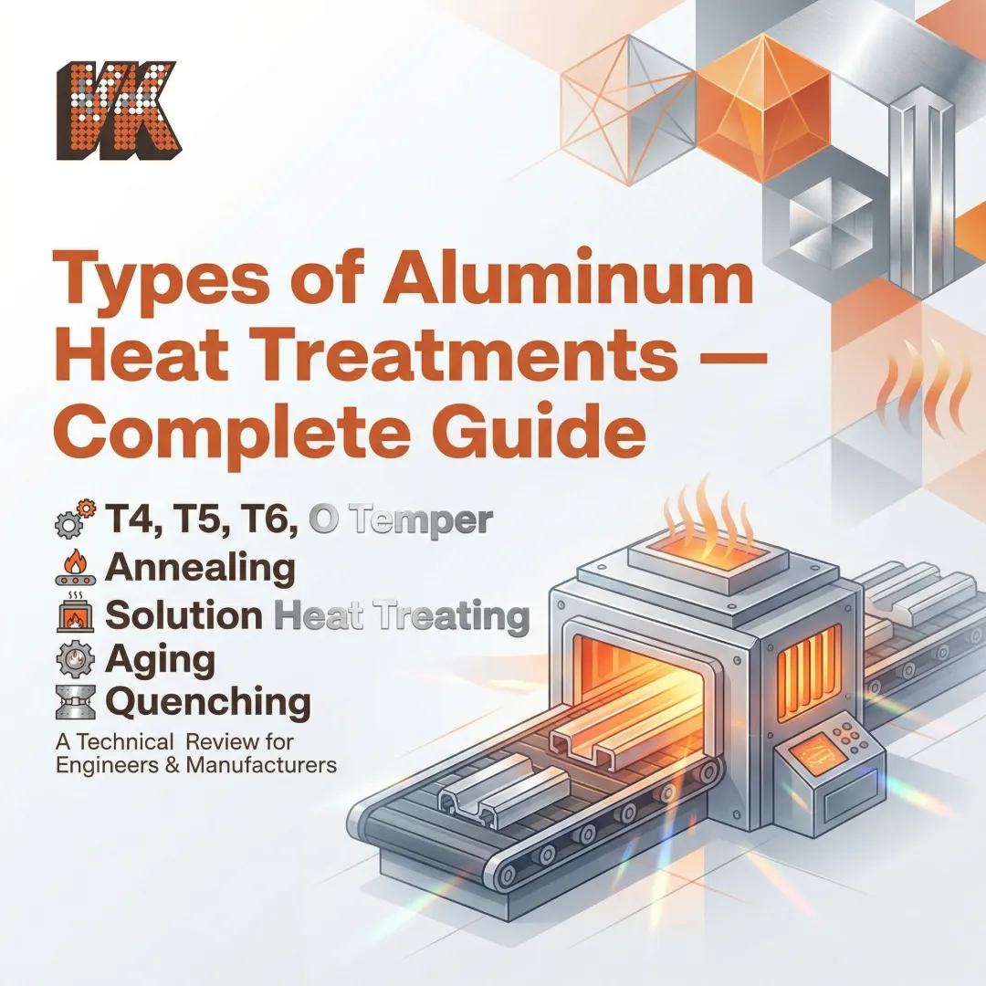 Types of Aluminum Heat Treatments — Complete Guide
