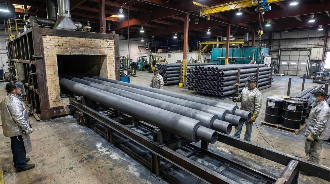 VaporKote diffusion coating process applied to heat exchanger tubing components