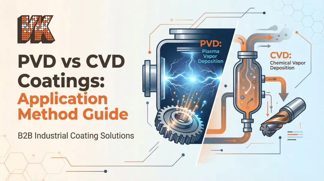 PVD vs CVD Coatings: Application Method Guide