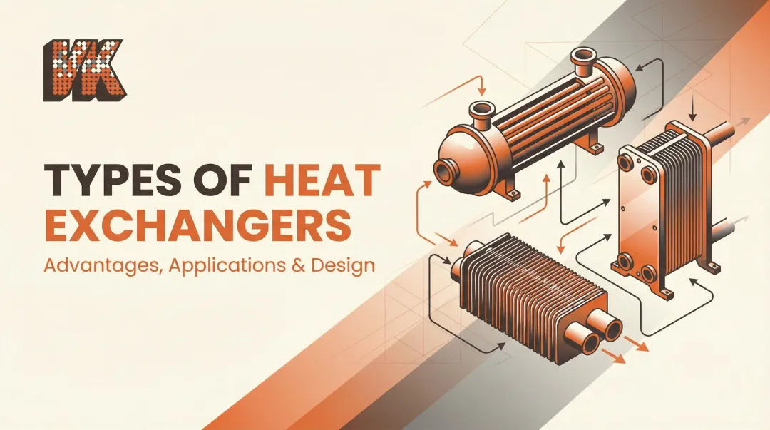 Types of Heat Exchangers: Advantages, Applications & Design