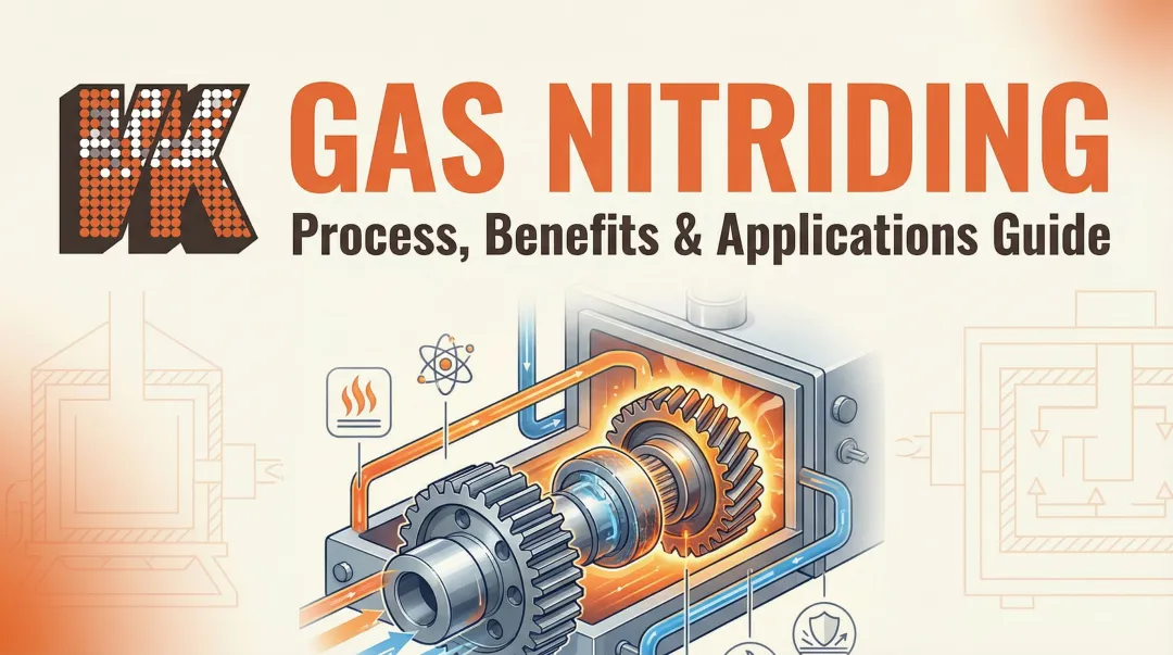 Gas Nitriding: Process, Benefits & Applications Guide