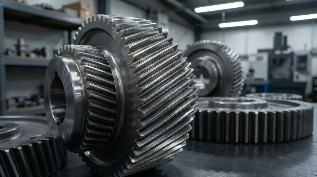 Industrial gear components used in automotive drivetrain and wind turbine applications